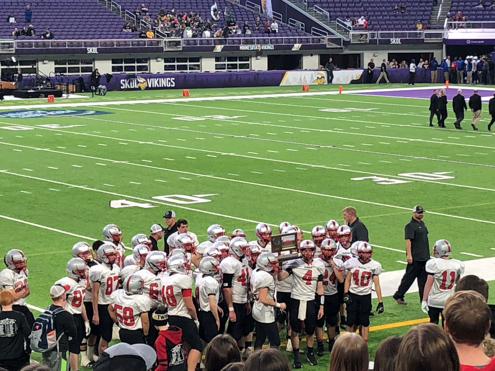 BOLD receives their 2nd Place Trophy